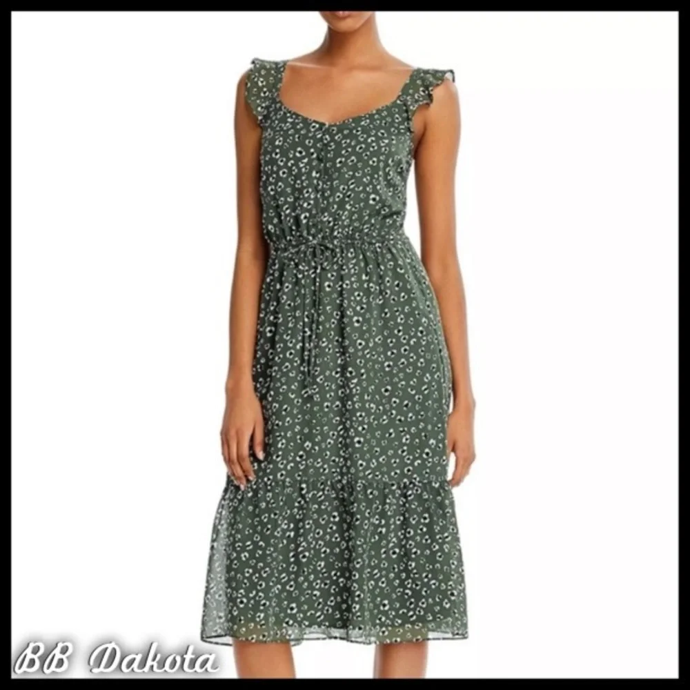 BB Dakota Leopard Print Dress - Picture 1 of 7